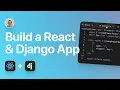 Building a React Django app Part 2 Installing Django Postgres starting a Django project