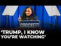 Lagu 'LET ME TELL YOU DIRECTLY...' Jasmine Crockett Goes Nuclear on Trump Amid Impeachment Push | US News