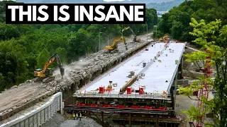 Pittsburgh Is Destroying Rebuilding An Entire Highway Bridge In 25 Days