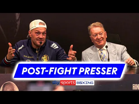 Download MP3 Full Post-Fight Press Conference | FURY VS USYK! 🔥