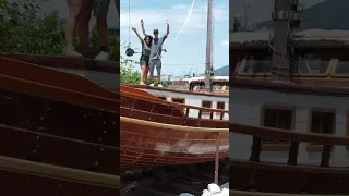 We went from NOTHING to sailing THIS!