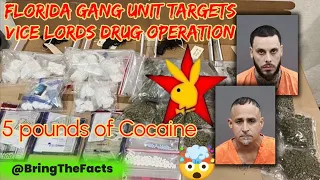 Florida Gang Unit targets Vice Lord drug operation in Tampa seizes 5 lbs of Cocaine