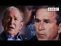 George Bush breaks down his very public initial reaction - BBC