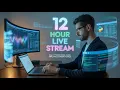 Live SQL Python 12 Hour Live Stream Data Work - 12 Hour Live With liborioconti Focus Music
