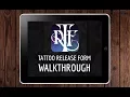 Tattoo Release Form Walkthrough