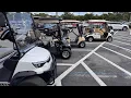 GOLF CARTS near On Top Of The World in Ocala Florida the Publix