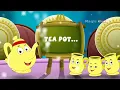 I Am A Little Tea pot - English Nursery Rhymes - Animated/ Cartoon Songs For Kids