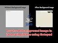 How to Add Background Image in Java Swing jframe
