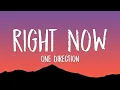 Download Lagu One Direction - Right Now (Lyrics)