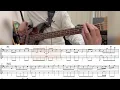 [Bass TAB] Saucy Dog『まっさら』Bass Cover