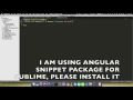 Angular 1 x Codeigniter 3 x Project Setup Part 2