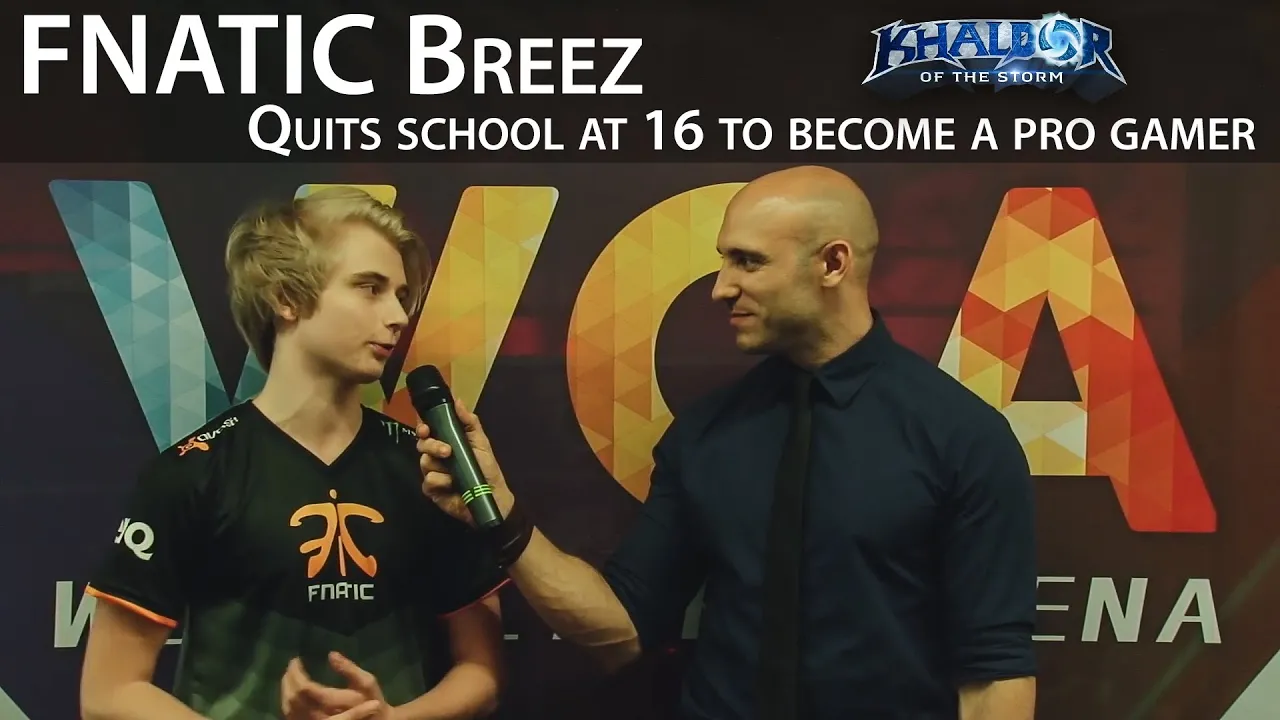 Fnatic Breez Interview: "I quit school to become a Pro-Gamer in Heroes of the Storm"