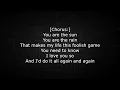 Lionel Richie - You Are (Lyrics)