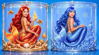 Sereias Quente VS Fria ! Transformacao Extreme do Quarto Secreto !