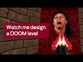 Watch me design a Doom level - Part 1 planning and layout sketch