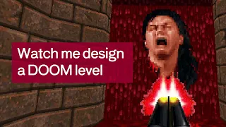 Watch me design a Doom level - Part 1 planning and layout sketch
