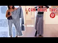Upcycled Jeans Pleated Maxi Skirt How to make pleats stay