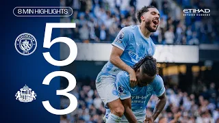 EXTENDED HIGHLIGHTS | Man City 5-3 Sunderland | A Premier League Classic at the Etihad!