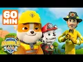Download Lagu Rubble's Red Hot Rescues \u0026 Construction Builds! w/ Marshall \u0026 Speed Meister | 1 Hour | Rubble \u0026 Crew