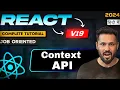 React JS 19 Tutorial in Hindi Context API Reactjs