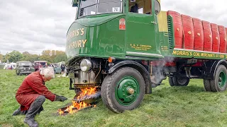 Riding Extremely Old but Powerful Steam Truck