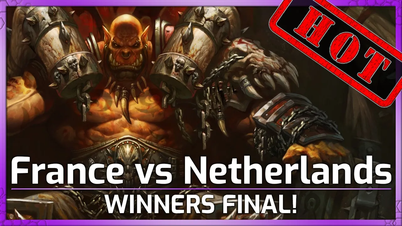 HOT! WINNERS FINAL! France vs Netherlands! - Nations Cup - Heroes of the Storm