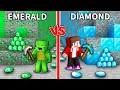 Download Lagu Mikey Emerald vs JJ Diamond Secret Mine Battle- Minecraft Maizen