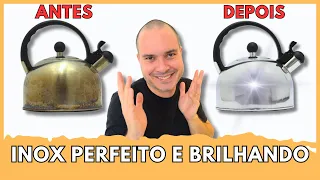 COMO LIMPAR PANELA DE INOX