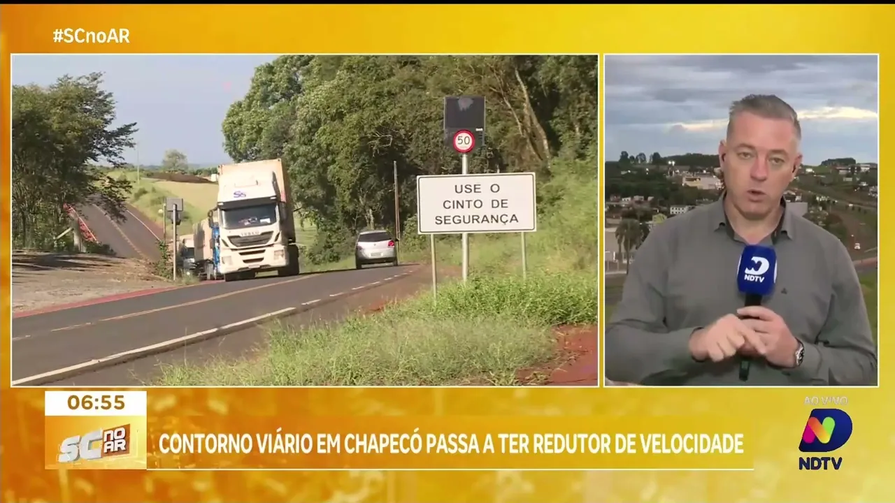 Começa a fiscalização eletrônica no Contorno viário de Chapecó