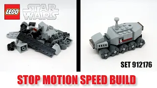 LEGO® Star Wars 912176 | Clone Turbo Tank (2021) | STOP MOTION SPEED BUILD