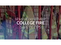 Campus Fire Safety Tips