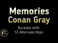 Download Lagu Memories Karaoke - Conan Gray Instrumental Lower Higher Female Original Key