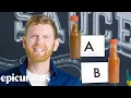 Download Lagu Hot Sauce Expert Guesses Cheap vs Expensive Hot Sauce | Price Points | Epicurious