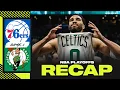 Jaylen Brown Jayson Tatum score 25 as Celtics blow out 76ers in Game 1 2026 NBA Playoffs