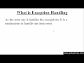 176 What is Exception Handling in Java Programming Hindi