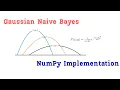 Implementing Gaussing Naive Bayes using NumPy Machine Learning Tutorial Data Science