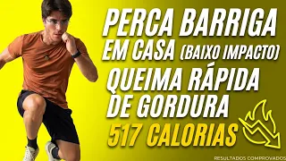 26 MIN CARDIO para PERDER BARRIGA em casa - queimar gordura e EMAGRECER RÁPIDO