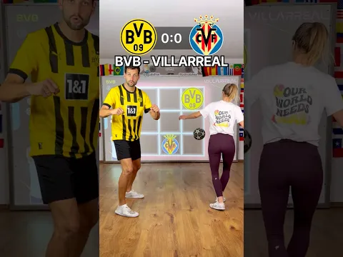 UCL ⚽️🏆😳 BVB DORTMUND 🇩🇪 vs VILLARREAL 🇪🇸 #ucl #bvb #villarreal @aguskafree
