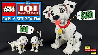 EARLY REVIEW: LEGO 101 Dalmatians Puppies ($20 and $150 Sets 43269 and 43271 Review)