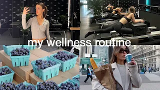 a week in my life my wellness routine