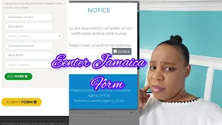 How to sign up the C5 form to enter Jamaica