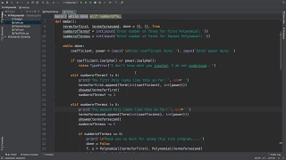 Python Polynomial Multiplier App - 12