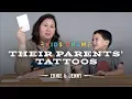 Ernie Designs a Tattoo for His Mom Kids Draw Cut
