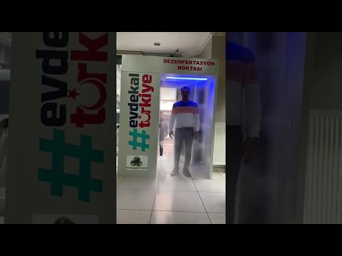 معاينة فيديو MEGAMIST: İnsan Dezenfeksiyon Tüneli