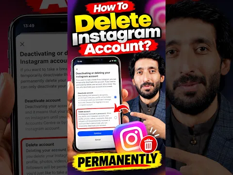 How to Delete Instagram Account Permanently, Instagram Account Delete or Deactivate kasy karain