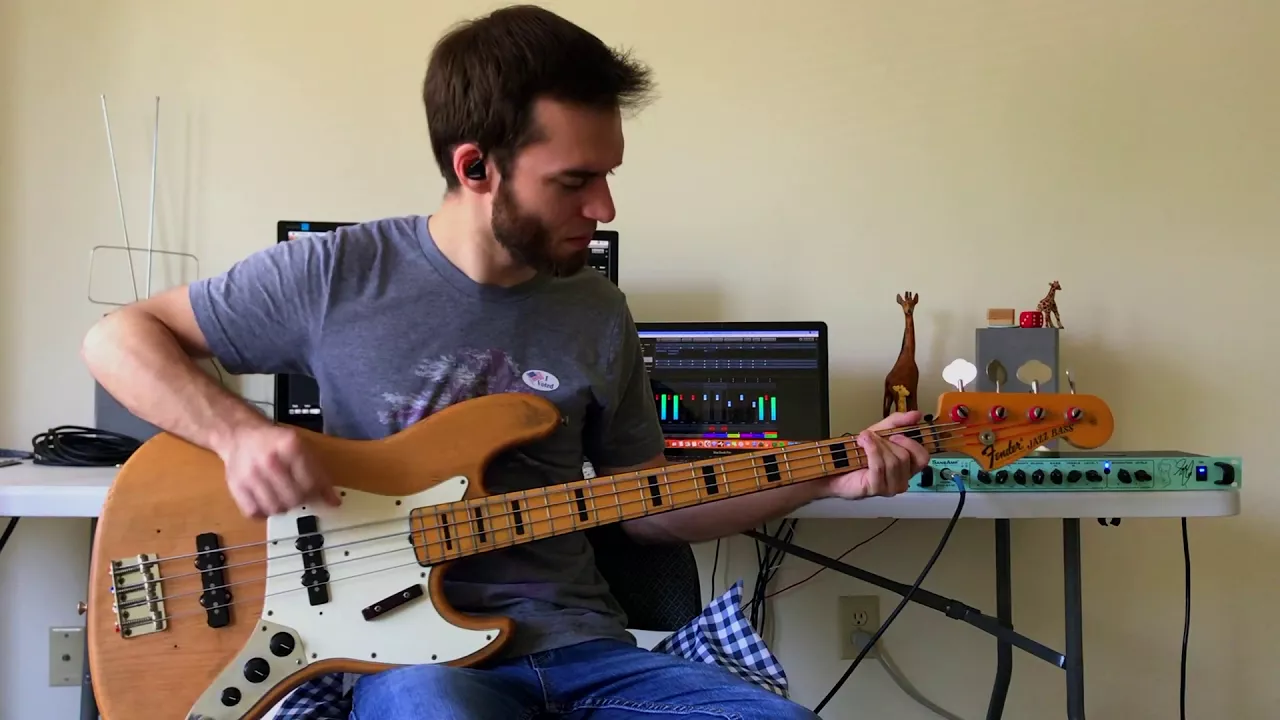 Foo Fighters - Walk - Bass Cover - Joe Calderone