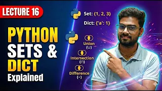 Python Sets Dictionaries Set Methods Operations Dictionary Functions Explained
