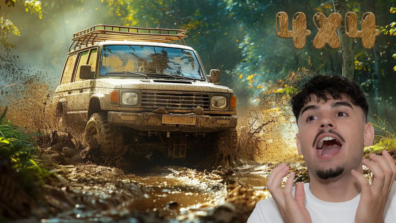 J'APPREND À FAIRE DU 4X4 !! 😱😱 (peut-être ça tourne mal🤷🏻‍♂️)