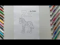 Animals Zebra Coloring Pages