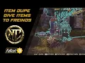 FallOut 76 Duplicate Items To Friends
